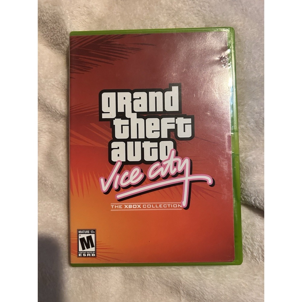 Grand Theft Auto Vice City Microsoft Xbox 2003! No Manual